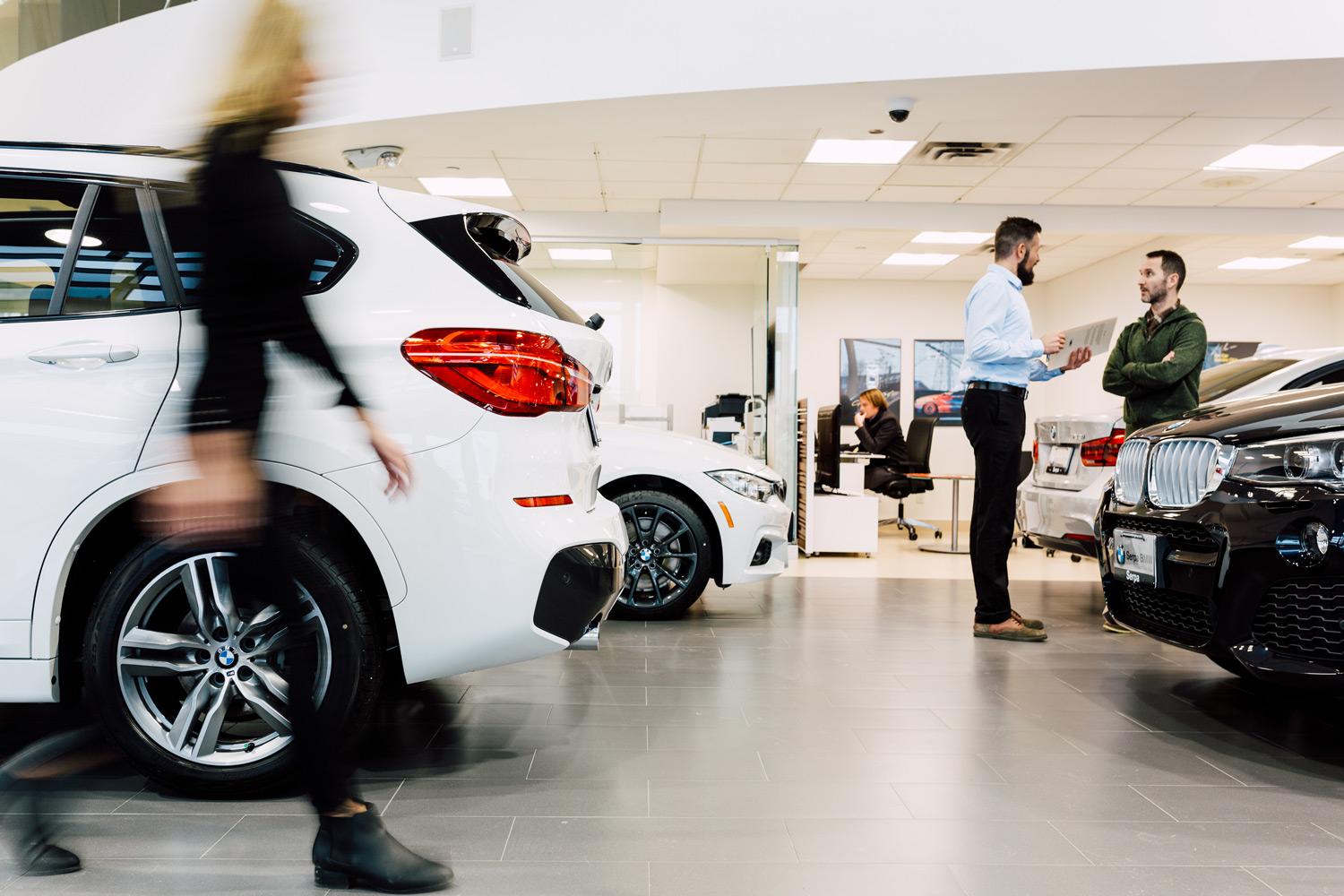 BMW car dealership