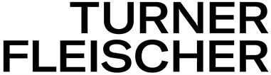 Turner Fleischer logo, white background.