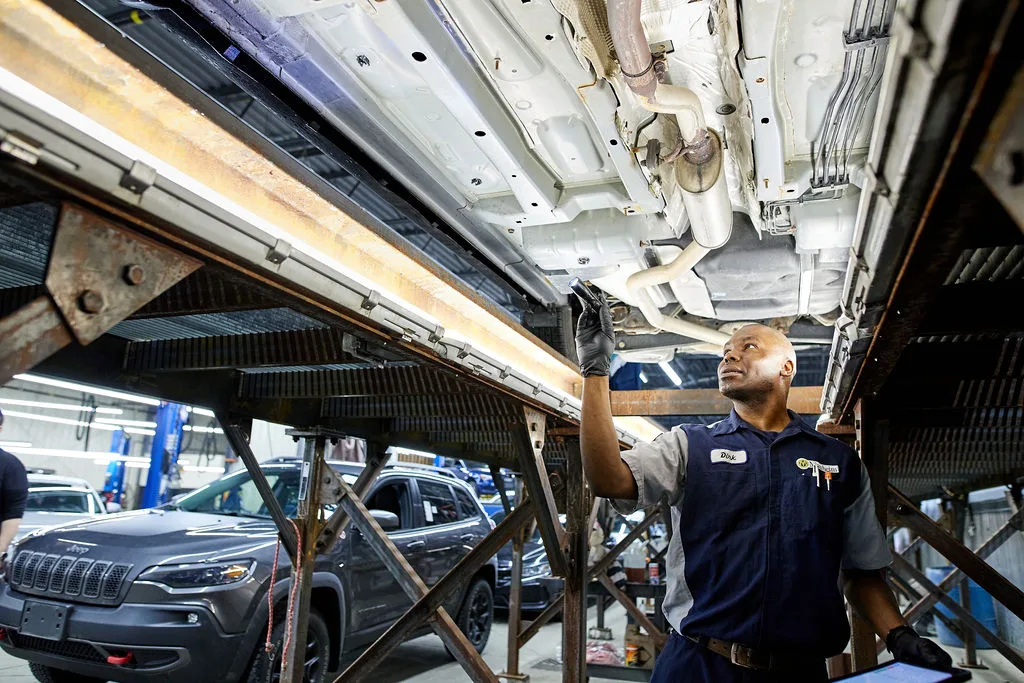 worker, car
