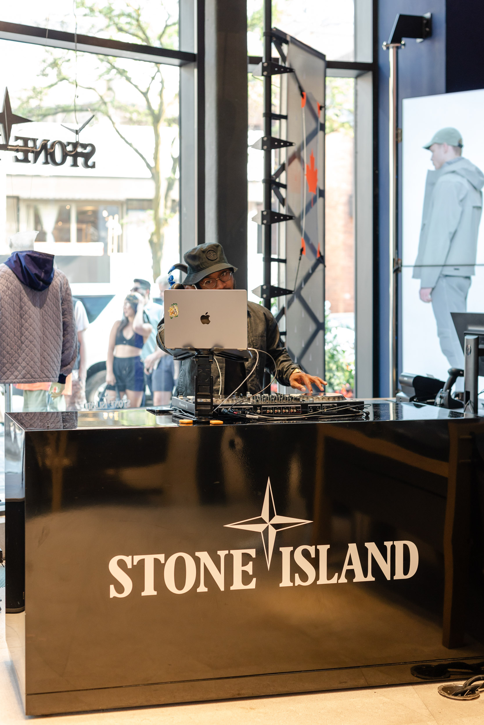 Stone Island party in Yorkville