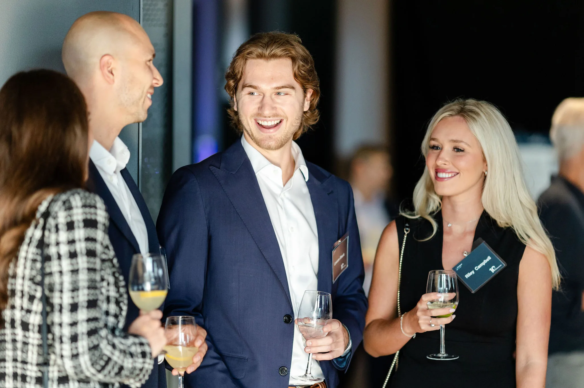business people, event