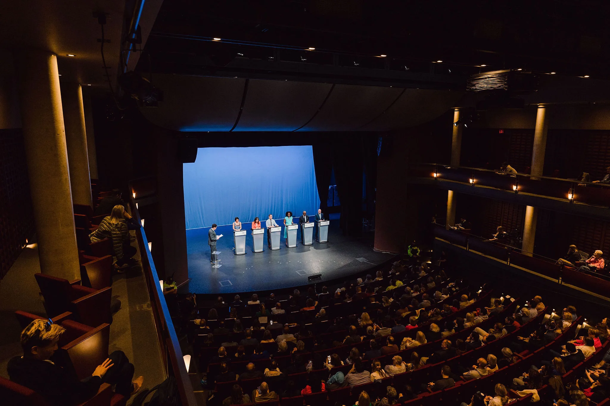 auditorium, debate