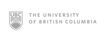 The university of british columbia logo in corporate photography.