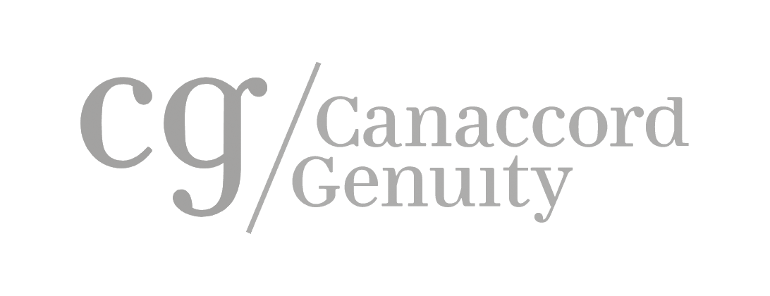 The corporate photography logo for Canacord Genius.