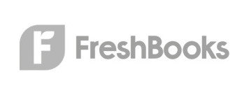 Freshbooks corporate logo on a white background.
